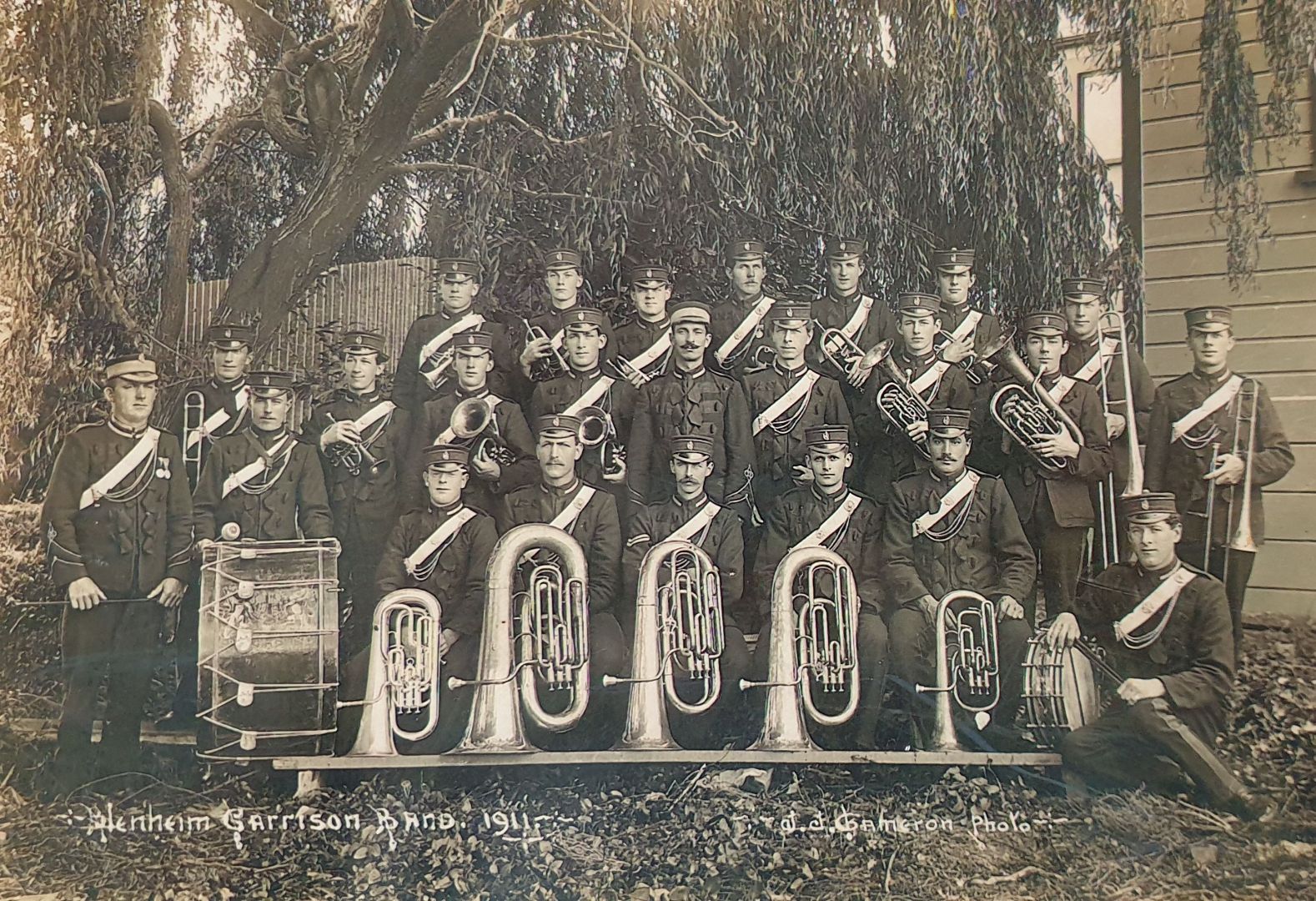 Blenheim Garrison Band 1911